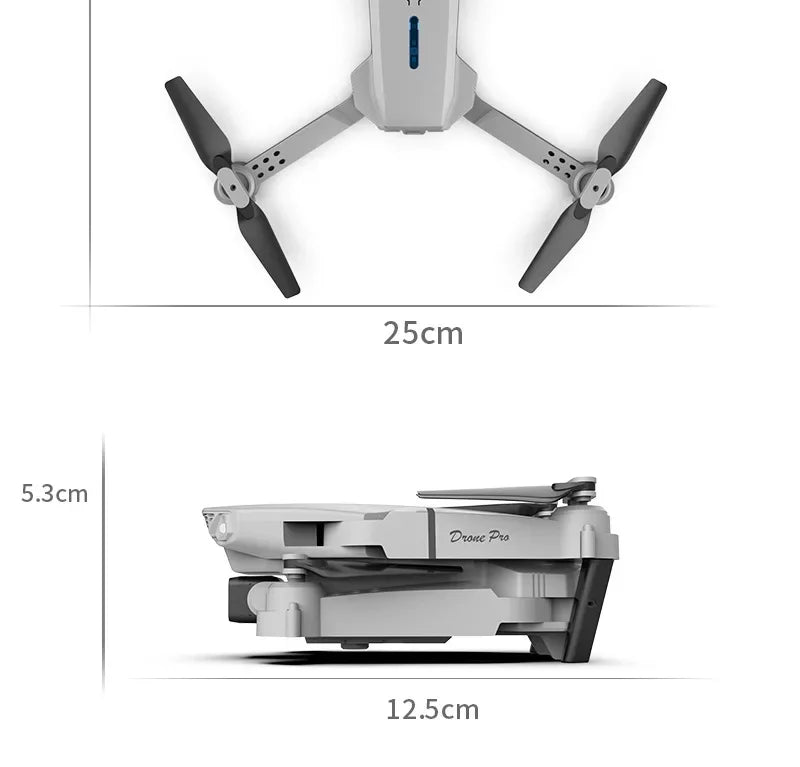 2025 New E88 Pro WiFi FPV Drone - 1080P/4K Single/Dual Camera, Wide - Angle HD, Altitude Hold, Foldable Quadcopter, RC HelicopterCloudrixCloudrix14:691Black-Dual C-1B94000380Black - Dual C - 1B2025 New E88 Pro WiFi FPV Drone - 1080P/4K Single/Dual Camera, Wide - Angle HD, Altitude Hold, Foldable Quadcopter, RC Helicopter
