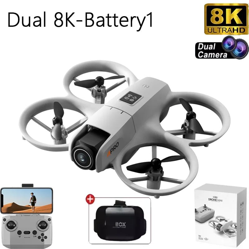 2025 NEW i1PRO Mini Drone Brushless Motor 8K Dual Camera HD Gesture Photography Quadcopters Intelligence Obstacles Avoidance UAVCloudrixCloudrix14:350853Dual 8K-Battery1-VR70440188Dual 8K - Battery1 - VR2025 NEW i1PRO Mini Drone Brushless Motor 8K Dual Camera HD Gesture Photography Quadcopters Intelligence Obstacles Avoidance UAV