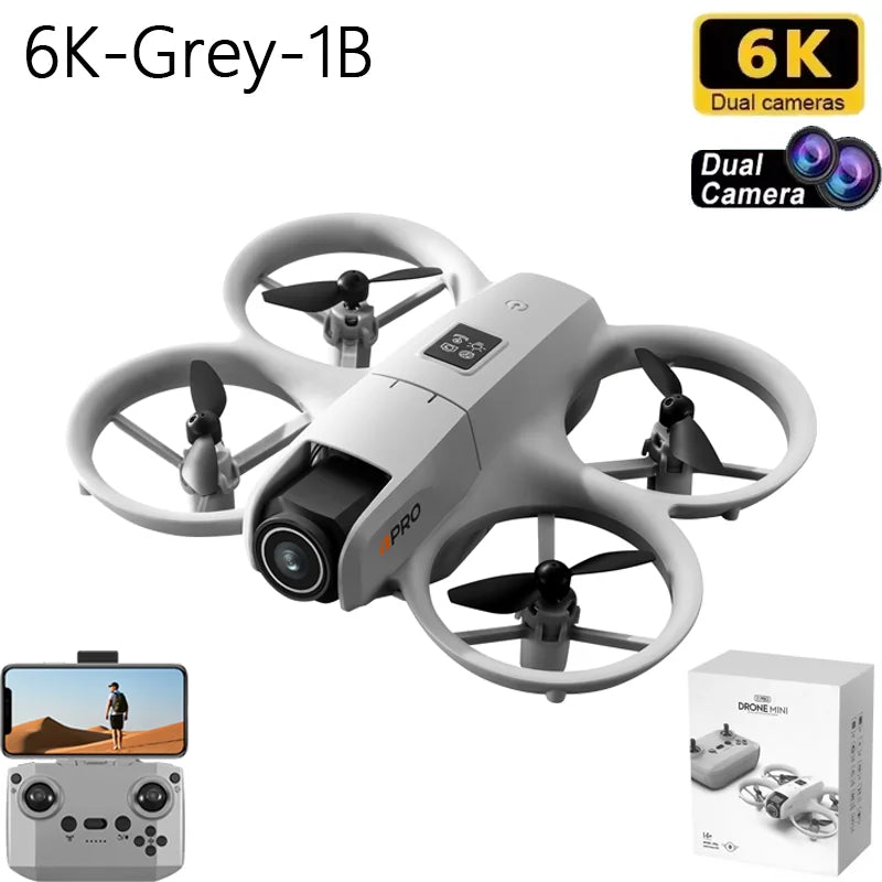 2025 NEW i1PRO Mini Drone Brushless Motor 8K Dual Camera HD Gesture Photography Quadcopters Intelligence Obstacles Avoidance UAV