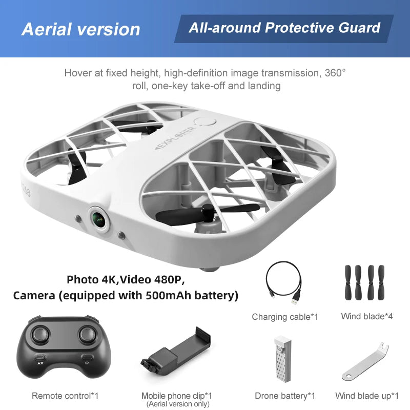 JJRC H107 8k Drone wifi fpv drones with camera hd 4k remote control helicopter Plane Pocket Quadcopter Christmas Gift for boys