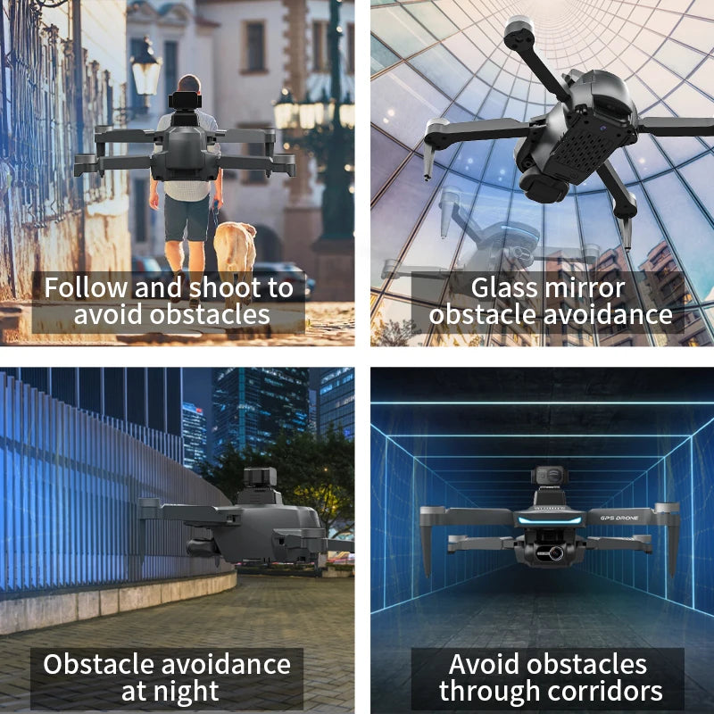 LYZRC L200 Pro MAX Drone Professional 4K HD Camera With Obstacle Avoidance 2-Axis Gimbal GPS 5G WIFI FPV RC Dron Quadcopter 216g