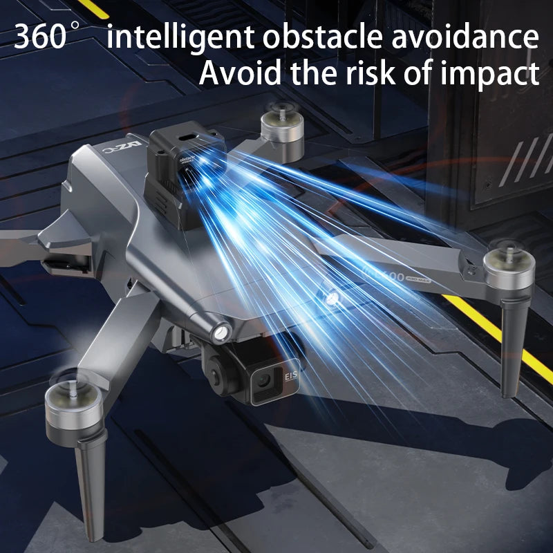 L600-1 Pro MAX 4K Professional Drone With HD Camera 3-Axis Gimbal GPS Dron 360° Obstacle Avoidance 5G WIFI RC Quadcopter Toys