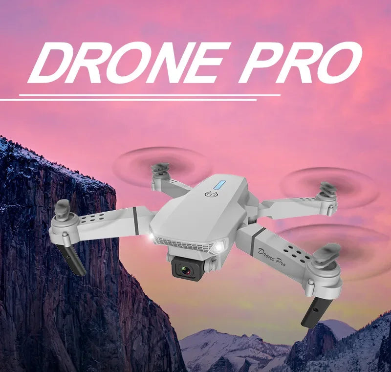 2025 New E88 Pro WiFi FPV Drone - 1080P/4K Single/Dual Camera, Wide-Angle HD, Altitude Hold, Foldable Quadcopter, RC Helicopter