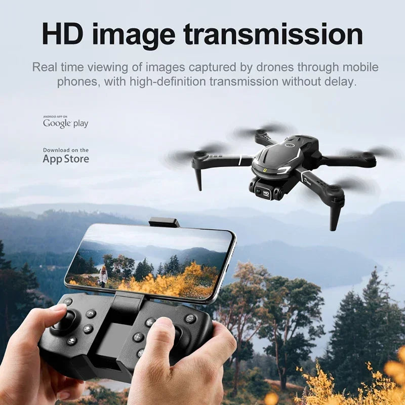 V88 Professional Drone 8K Wide-Angle HD 1080P Camera WiFi FPV Height Hold Foldable RC Drone Quadrotor Helicopter Children's Toy