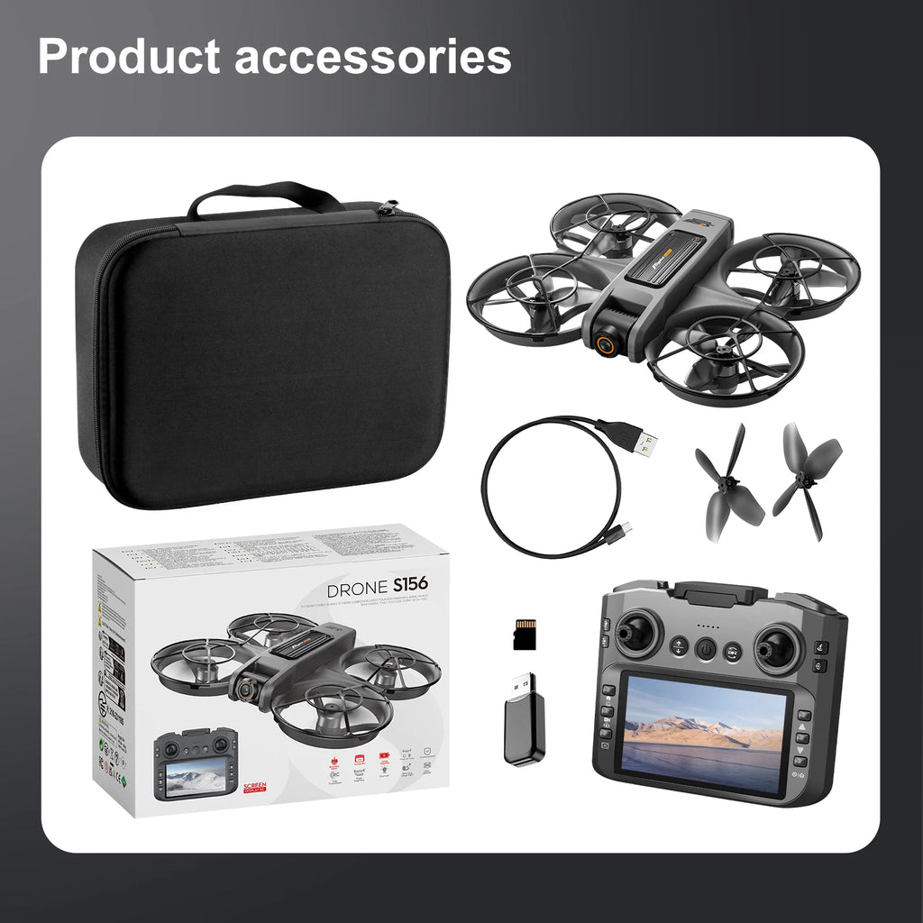 Xiaomi Drone S156 GPS 8K Professional HD 360° Dual Camera 5G WIFI Brushless Motor Obstacle Avoidance FPV Foldable Quadcopter Toy