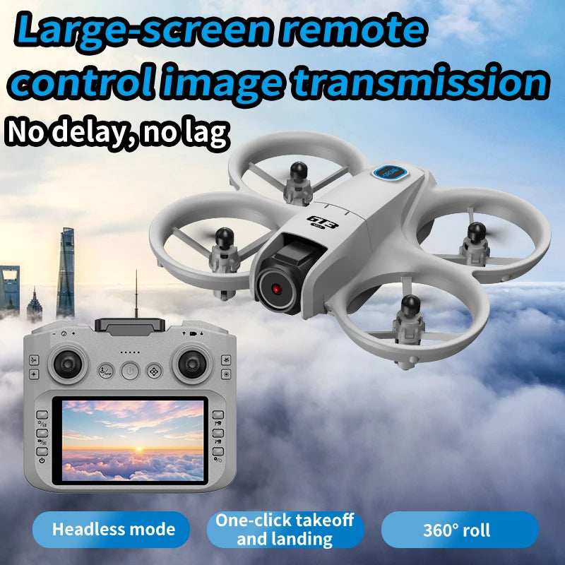 2025 NEW GT3 MAX Mini With LED Foldable Drones GPS 8K HD Dual Camera Brushless Motor Obstacle Avoidance RC Quadcopter Toys Gifts