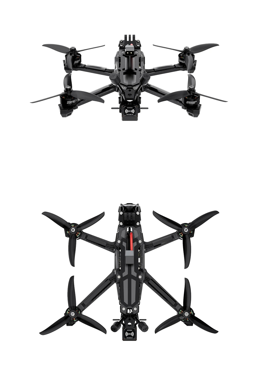 GEPRC Vapor-X5 D5 HD O4 Pro FPV Drone 5Inch O4 Air Unit VTX 4K 120fps Recording 2207E 1960KV Motor RC Quadcopter Freestyle Drone