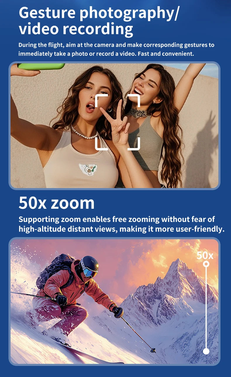 Xiaomi Gt3 Max Drone 8k Hd Aerial Photography Large Screen Optical Flow Positioning Brushless Intelligent Obstacle Avoidance