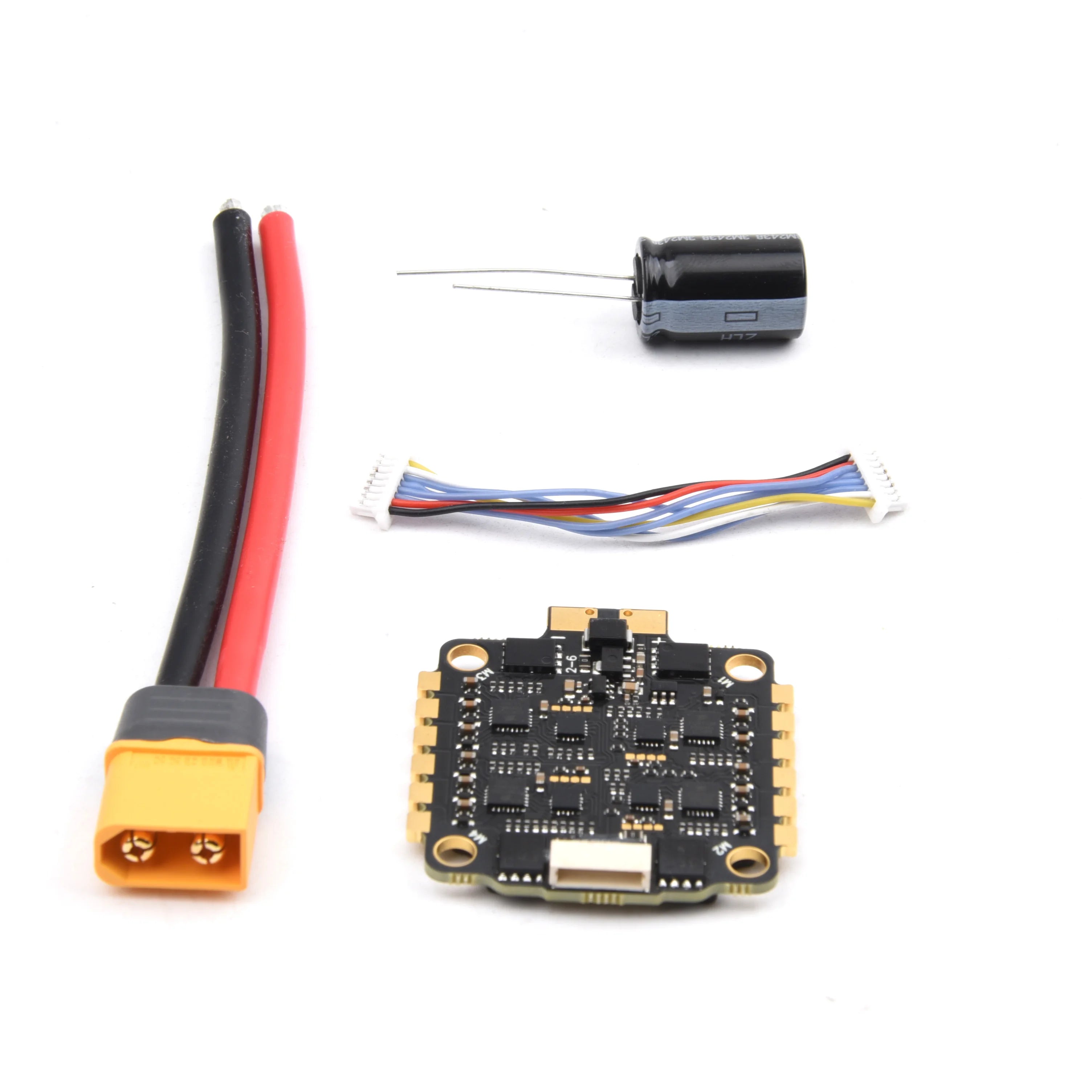60A BLHELI_S 4IN1 3-6S Brushless ESC 30.5*30.5mm For F405 / F7 / F722 / F4 Flight Control RC FPV Racing Drone