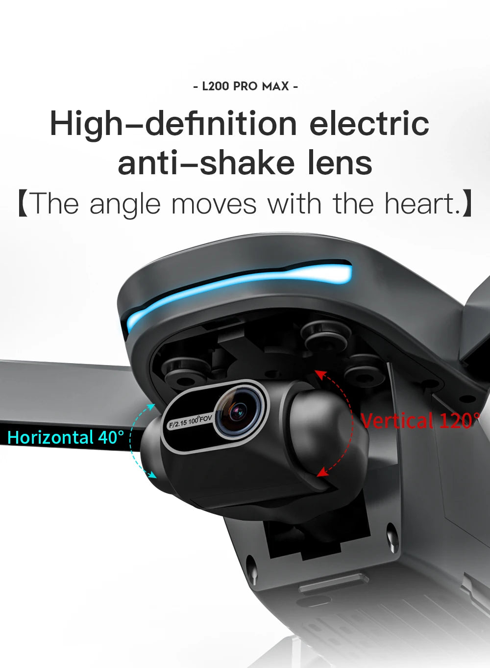 LYZRC L200 Pro MAX Drone Professional 4K HD Camera With Obstacle Avoidance 2-Axis Gimbal GPS 5G WIFI FPV RC Dron Quadcopter 216g