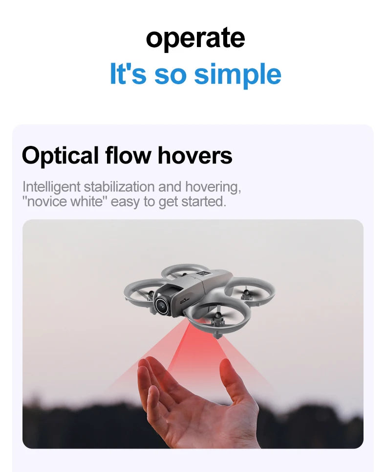 Xiaomi Gt3 Max Drone 8k Hd Aerial Photography Large Screen Optical Flow Positioning Brushless Intelligent Obstacle Avoidance