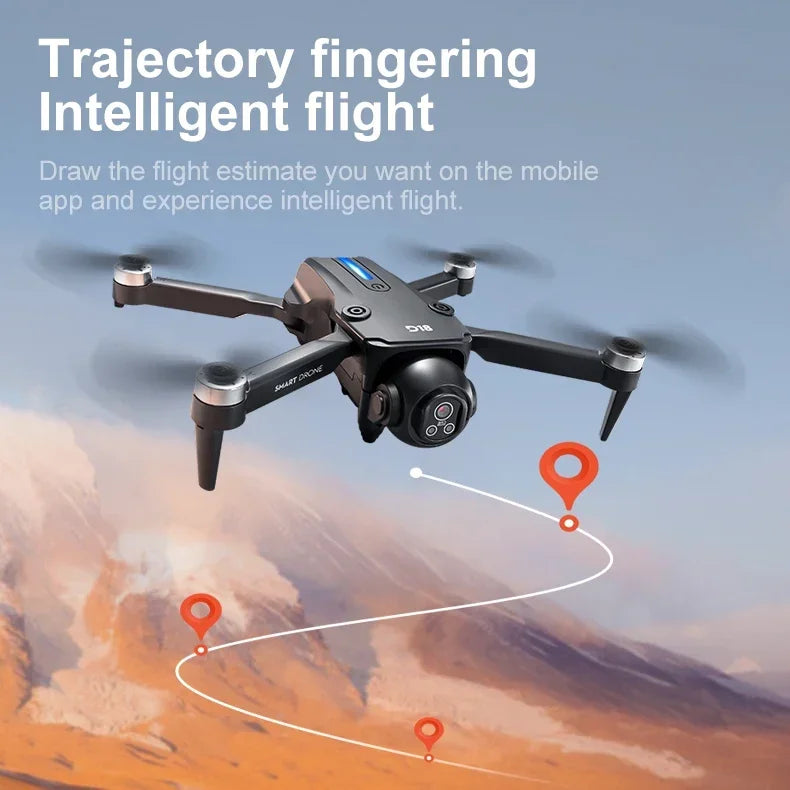 Lenovo D18 Drone 8K Aerial HD Dual Camera Photography Intelligent Obstacle Avoidance Brushless Power 5G WIFI GPS Return VR Drone