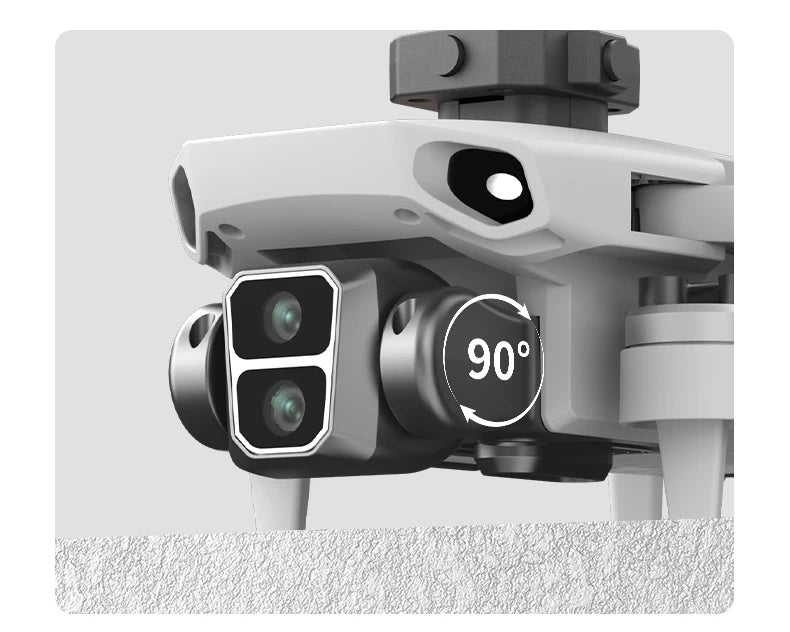 L106-1PRO GPS Professional Drone With 4K HD Camera Screen Remote 5G WIFI 3KM EIS Obstacle Avoidance FPV Brushless Quadcopter