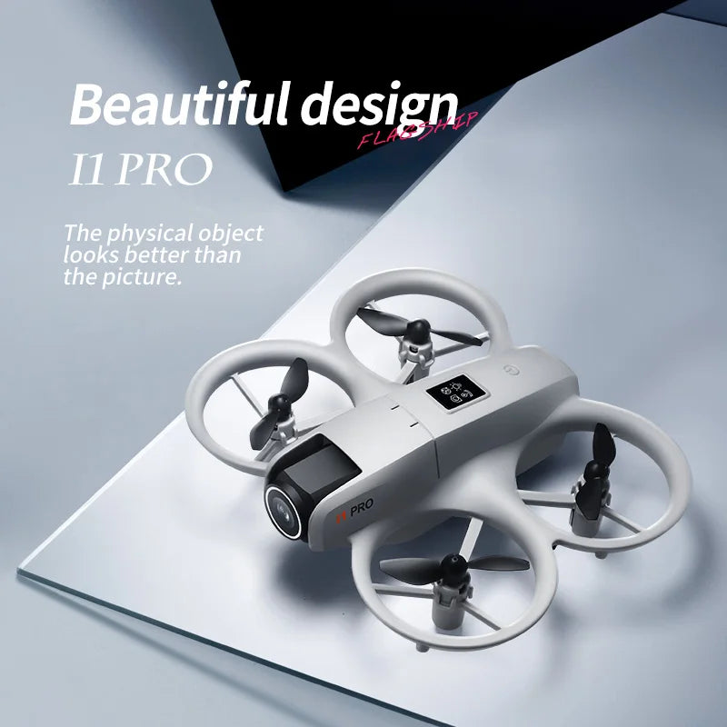 2025 NEW i1PRO Mini Drone Brushless Motor 8K Dual Camera HD Gesture Photography Quadcopters Intelligence Obstacles Avoidance UAV
