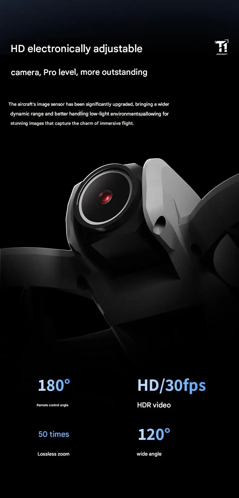 New T1 Professional Drone 8K HD Wide-Angle Camera WiFi FPV Height Hold Foldable RC Drone Quadrotor Helicopter Toy Holiday Gifts