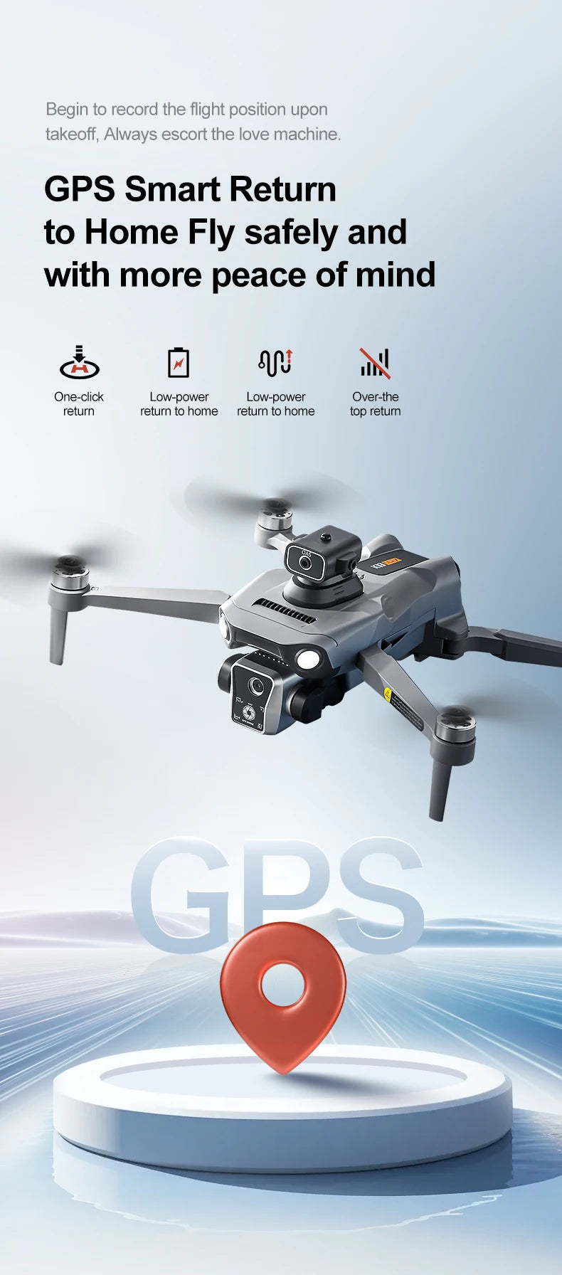 New K19 MAX GPS Drone Professional 8K Camera Aerial FPV Brush Avoiding Obstacle with Large Screen Remote Control Folding Drone