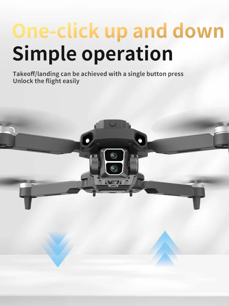 L106-1PRO GPS Professional Drone With 4K HD Camera Screen Remote 5G WIFI 3KM EIS Obstacle Avoidance FPV Brushless Quadcopter