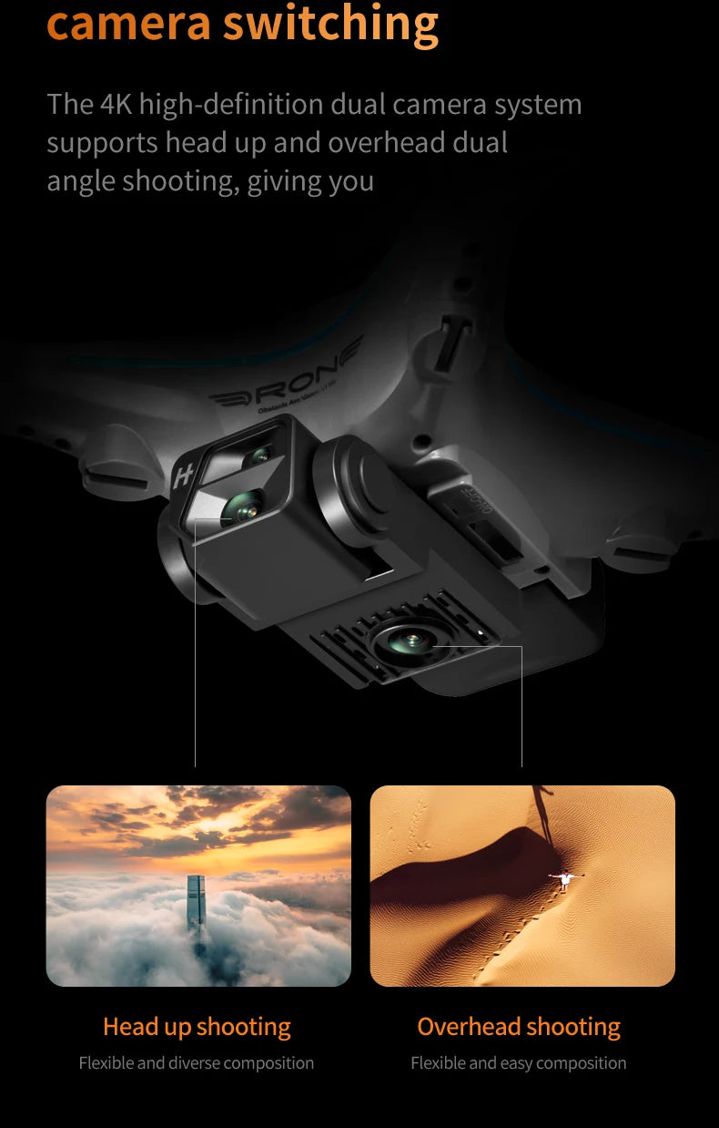 Xiaomi KY102 Drone 8K Aerial HD Professional Beauty filters Dual Camera Brushless Motor Obstacle Avoidance Optical Flow Drone