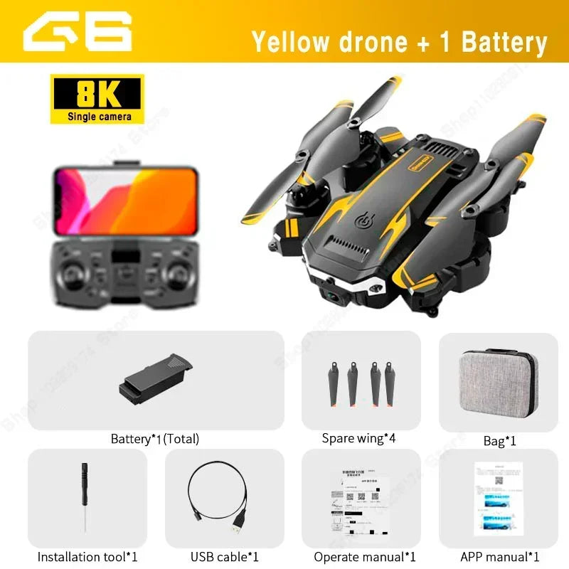 5G GPS Drone 8K Professional 4K Dual Camera Aerial Photography Obstacle Avoidance UAV Quadcopter Helicopter Toys Gifts
