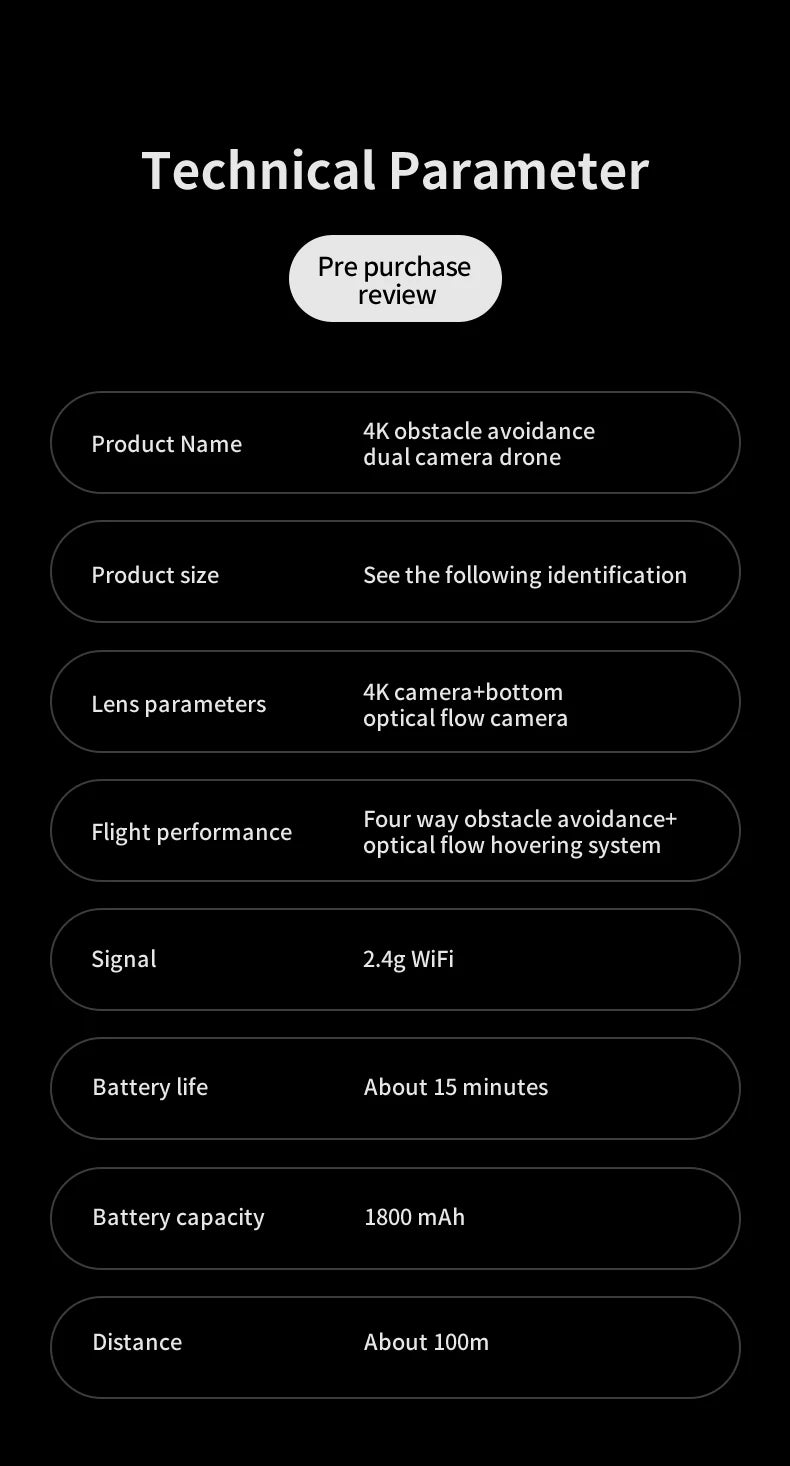Xiaomi KY102 Drone 8K Aerial HD Professional Beauty filters Dual Camera Brushless Motor Obstacle Avoidance Optical Flow Drone