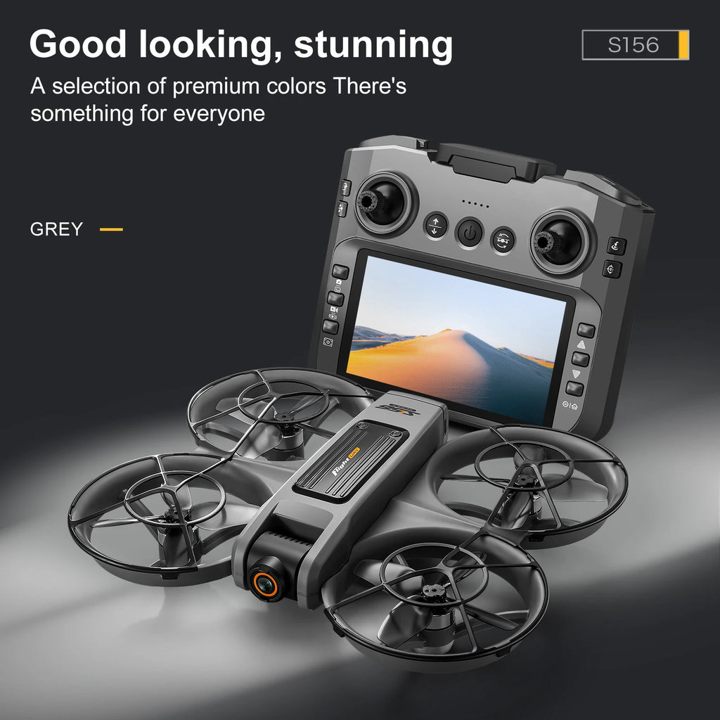 Xiaomi S156 Drone Brushless Motors 8K Professional HD Dual Cameras 5G WiFi FPV Optical Flow Hover Obstacle Avoidance Quadcopter
