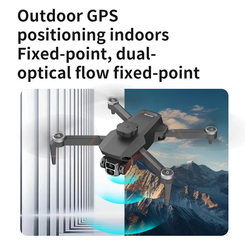 L106-1PRO GPS Professional Drone With 4K HD Camera Screen Remote 5G WIFI 3KM EIS Obstacle Avoidance FPV Brushless Quadcopter