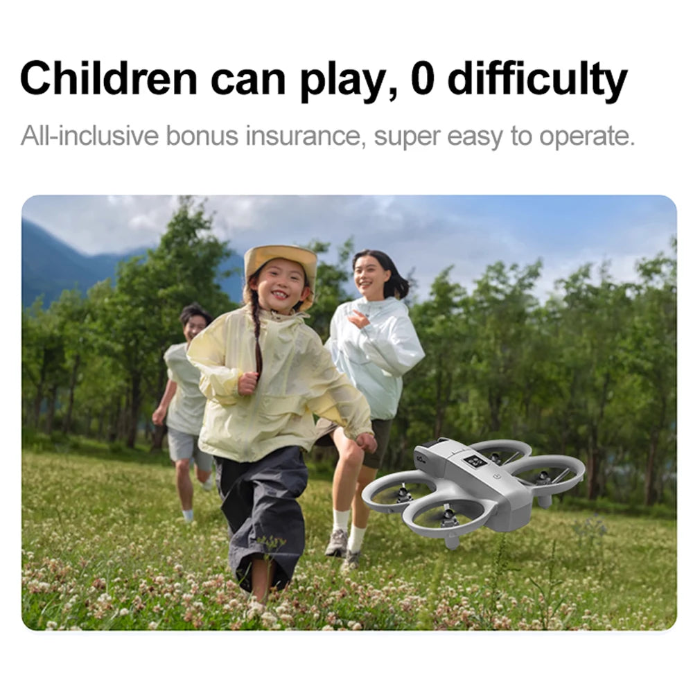 Gt3 Mini Drone 8k Camera 180° ESC Optical Flow Positioning WIFI Aerial Photography Remote Control Aircraft G-safe Drone Toy Gift