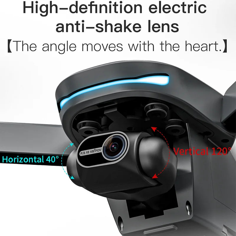 Drone L200 PRO MAX GPS with 2-axis Gimbal Professional Anti-shake 4K HD Camera FPV Drone 360° Obstacle Avoidance Quadcopter Toys