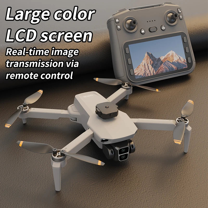 L106-1PRO GPS Professional Drone With 4K HD Camera Screen Remote 5G WIFI 3KM EIS Obstacle Avoidance FPV Brushless Quadcopter