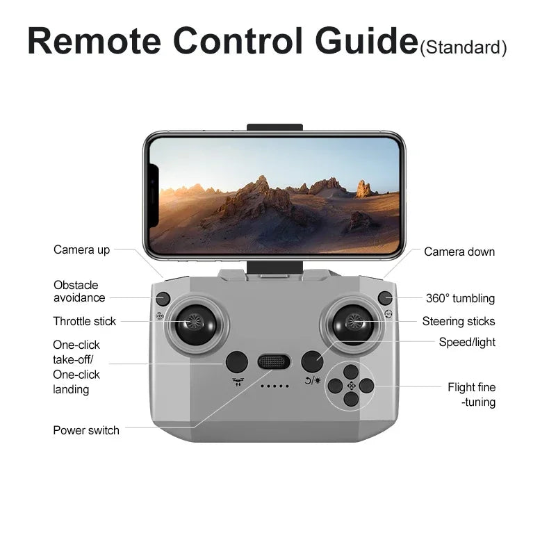 Lenovo D18 Drone 8K Aerial HD Dual Camera Photography Intelligent Obstacle Avoidance Brushless Power 5G WIFI GPS Return VR Drone