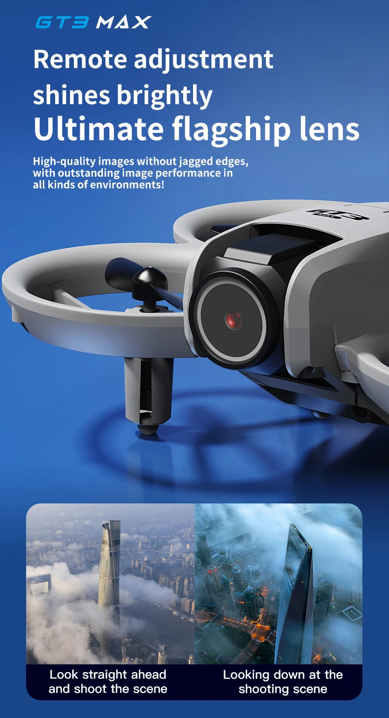 Xiaomi Gt3 Max Drone 8k Hd Aerial Photography Large Screen Optical Flow Positioning Brushless Intelligent Obstacle Avoidance