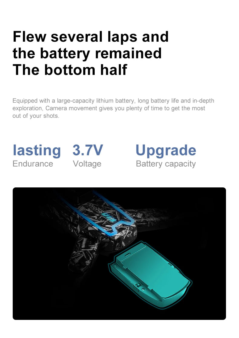 New D13 RC Drone 4K Professional HD Triple Camera 5G WIFI FPV Dron 360° Obstacle Avoidance Brushless Large Screen Quadcopter Toy