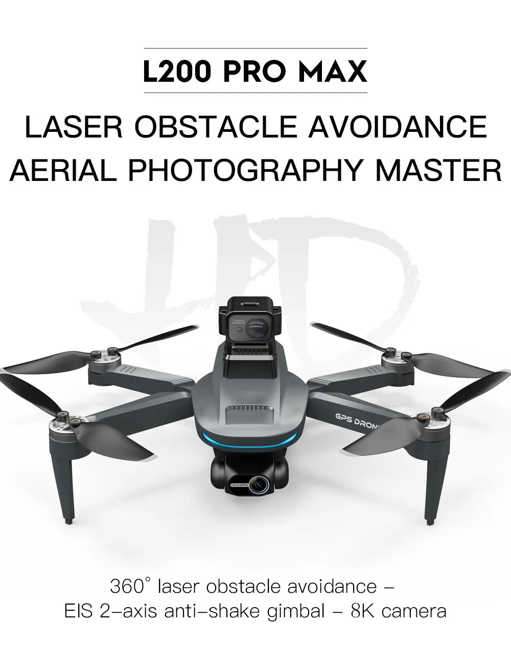 LYZRC L200 Pro MAX Drone Professional 4K HD Camera With Obstacle Avoidance 2-Axis Gimbal GPS 5G WIFI FPV RC Dron Quadcopter 216g