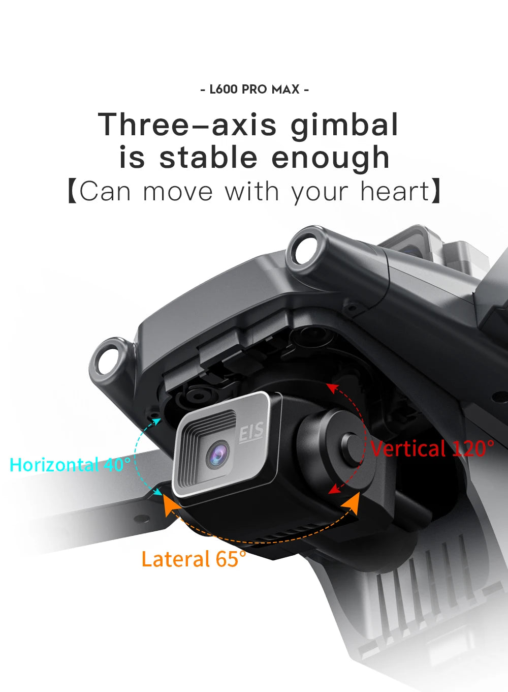 2025 New L600 PRO MAX GPS Drone 5KM 4K Professional HD Dual Camera 3-Axis Gimbal 360 Obstacle Avoidance Brushless Quadcopter Toy