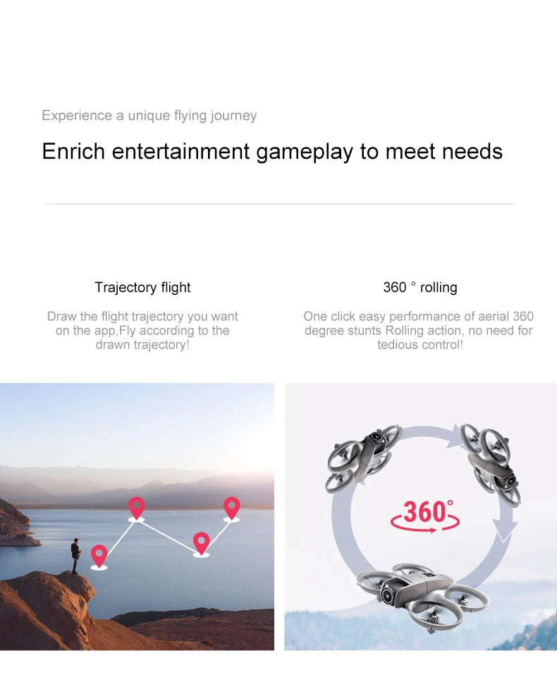 Xiaomi D16 Drone Bushless Motor 8K HD Aerial Profesional Dual-camera Helicopter Optical Flow GPS Positioning Avoidance Drone UAV