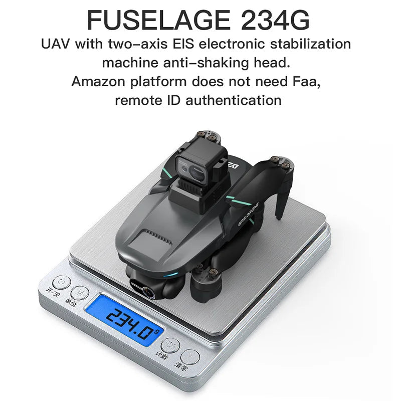 Drone L200 PRO MAX GPS with 2-axis Gimbal Professional Anti-shake 4K HD Camera FPV Drone 360° Obstacle Avoidance Quadcopter Toys