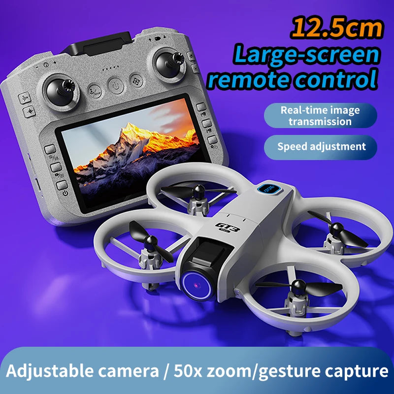 2025 NEW GT3 MAX Mini With LED Foldable Drones GPS 8K HD Dual Camera Brushless Motor Obstacle Avoidance RC Quadcopter Toys Gifts
