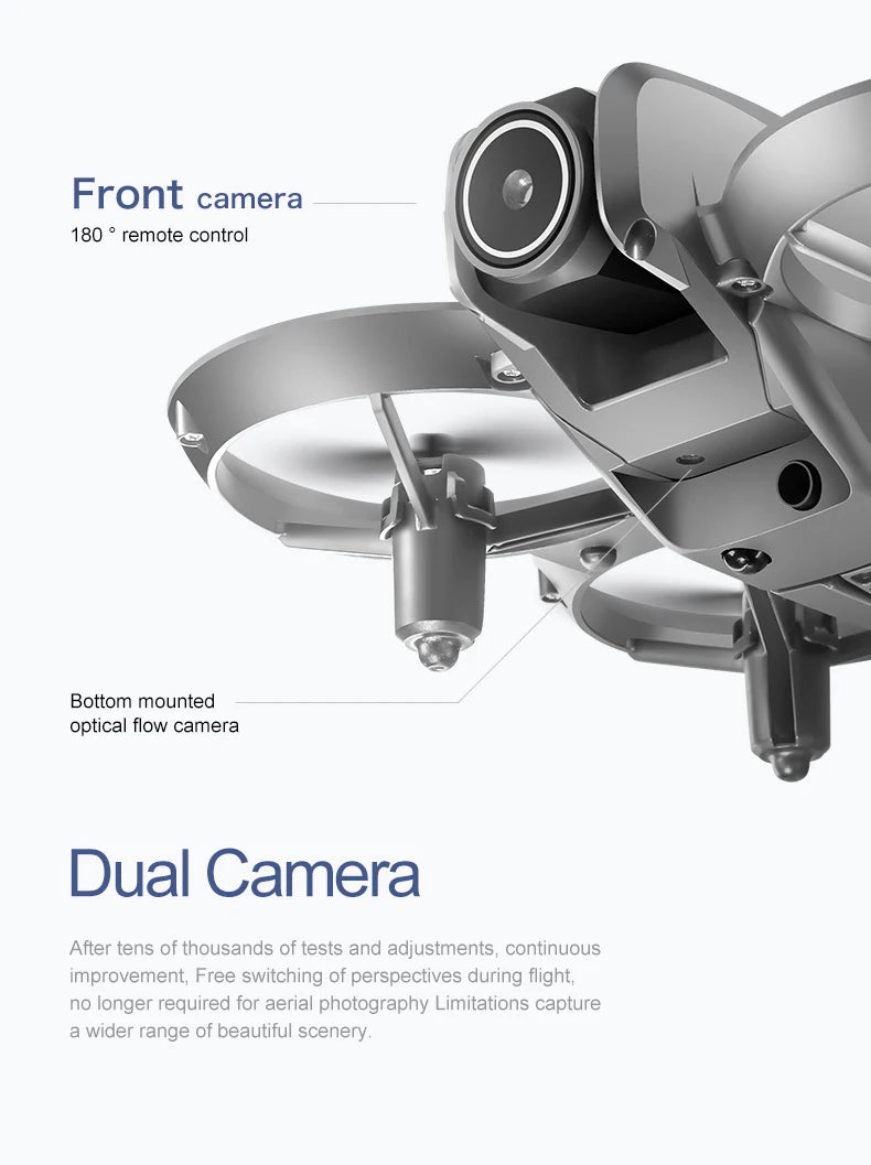Xiaomi D16 Drone Bushless Motor 8K HD Aerial Profesional Dual-camera Helicopter Optical Flow GPS Positioning Avoidance Drone UAV