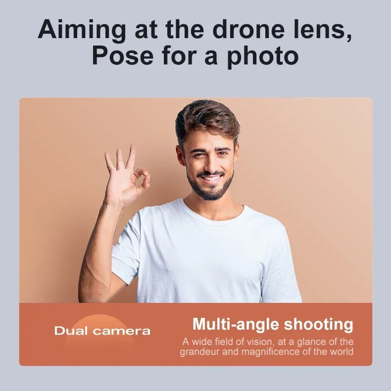 Lenovo D18 Drone 8K Aerial HD Dual Camera Photography Intelligent Obstacle Avoidance Brushless Power 5G WIFI GPS Return VR Drone