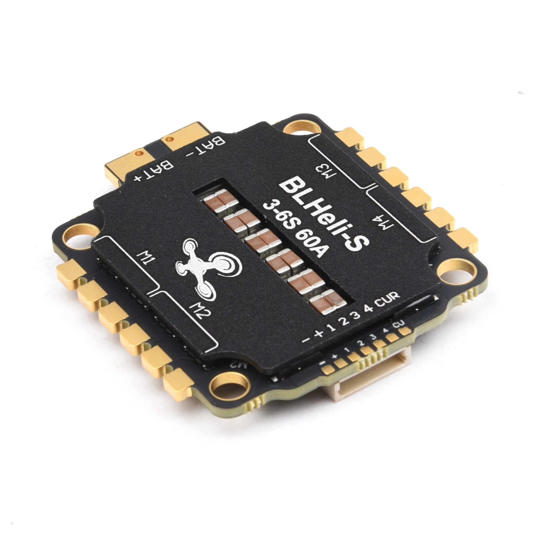 60A BLHELI_S 4IN1 3-6S Brushless ESC 30.5*30.5mm For F405 / F7 / F722 / F4 Flight Control RC FPV Racing Drone