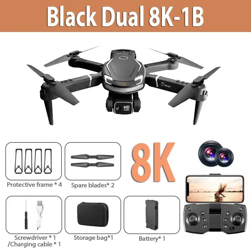 For Xiaomi V88 Drone 8K 5G GPS Professional HD Aerial Photography Remote Control Aircraft HD Dual Camera Quadcopter Toy UAVCloudrixCloudrix14:175Black-8K-battery196163068Black - 8K - battery1For Xiaomi V88 Drone 8K 5G GPS Professional HD Aerial Photography Remote Control Aircraft HD Dual Camera Quadcopter Toy UAV