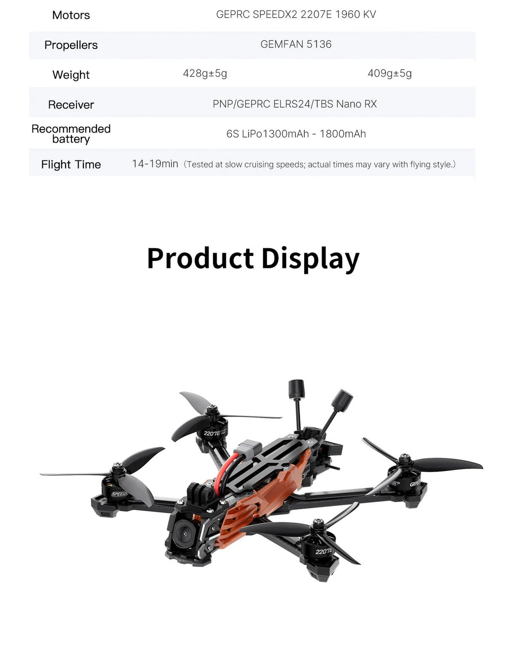 GEPRC Vapor - X5 D5 HD O4 Pro FPV Drone 5Inch O4 Air Unit VTX 4K 120fps Recording 2207E 1960KV Motor RC Quadcopter Freestyle DroneCloudrixCloudrix14:365458D5 O4 TBSNanoRX GPS;200007763:20133610347139358D5 O4 TBSNanoRX GPSGEPRC Vapor - X5 D5 HD O4 Pro FPV Drone 5Inch O4 Air Unit VTX 4K 120fps Recording 2207E 1960KV Motor RC Quadcopter Freestyle DroneRussian Federation