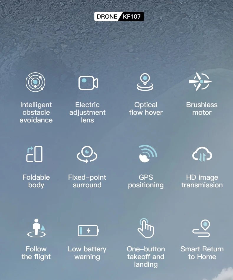 KF107 Professional Drone GPS 4K Aerial HD Avoidance Photography Obstacle Avoidance Foldable Brushless Rc QuadcopterCloudrixCloudrix14:691KF107-OAS95900924KF107 - OASKF107 Professional Drone GPS 4K Aerial HD Avoidance Photography Obstacle Avoidance Foldable Brushless Rc Quadcopter