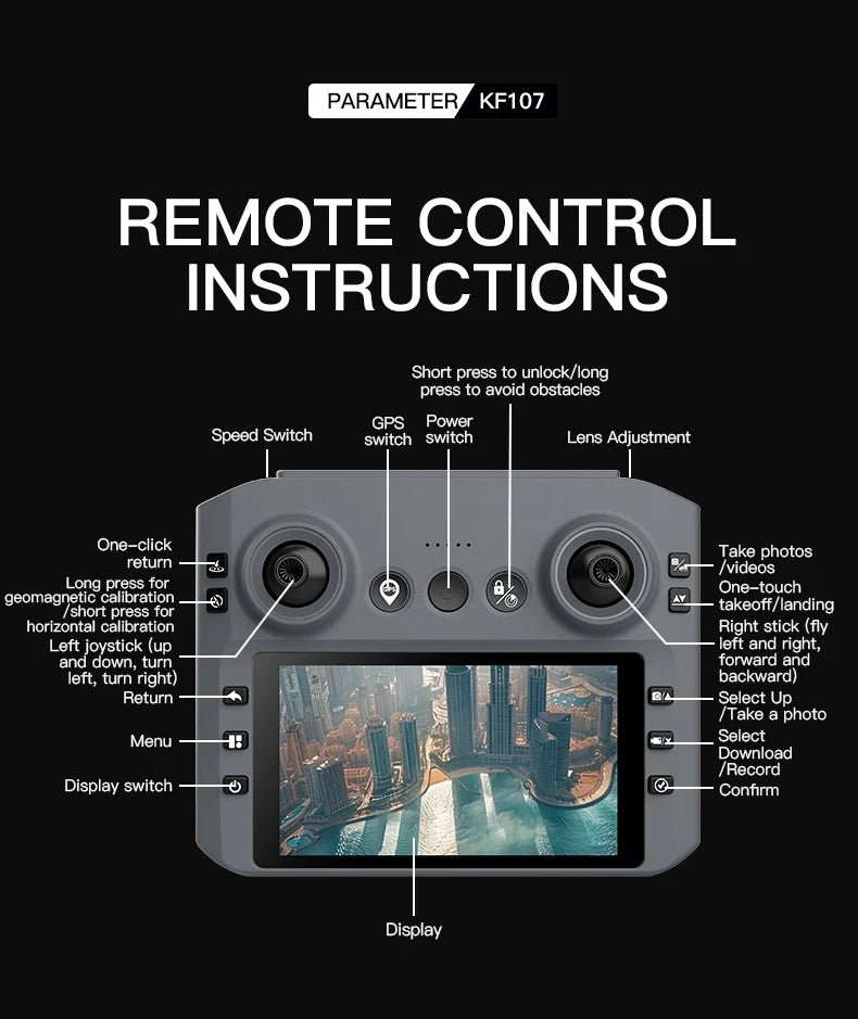 KF107 Professional Drone GPS 4K Aerial HD Avoidance Photography Obstacle Avoidance Foldable Brushless Rc QuadcopterCloudrixCloudrix14:691KF107-OAS95900924KF107 - OASKF107 Professional Drone GPS 4K Aerial HD Avoidance Photography Obstacle Avoidance Foldable Brushless Rc Quadcopter