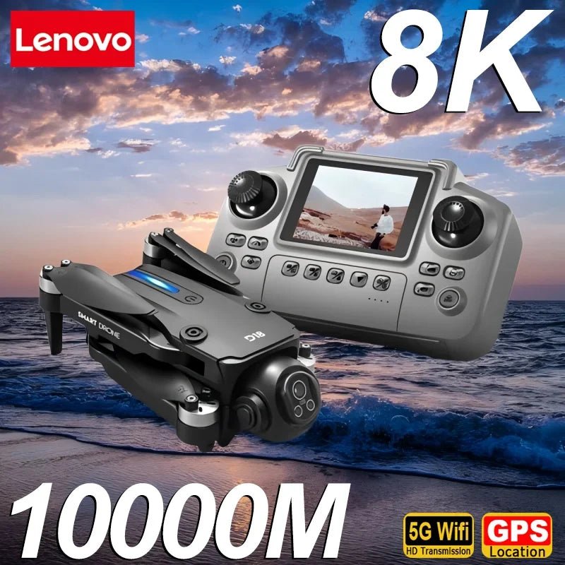 Lenovo D18 Drone 8K Aerial HD Dual Camera Photography Intelligent Obstacle Avoidance Brushless Power 5G WIFI GPS Return VR DroneCloudrixCloudrix14:496Gery-8K HD-Screen69850364Gery - 8K HD - ScreenLenovo D18 Drone 8K Aerial HD Dual Camera Photography Intelligent Obstacle Avoidance Brushless Power 5G WIFI GPS Return VR Drone
