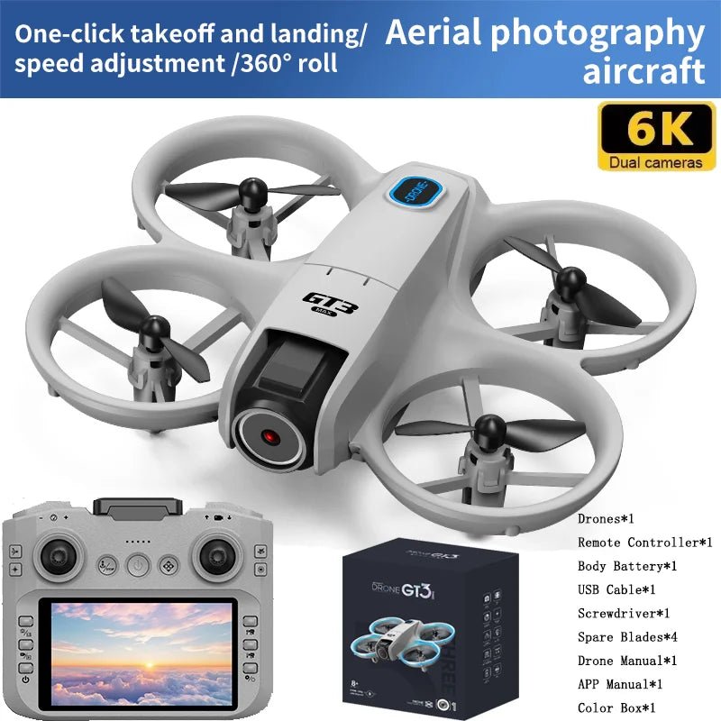 New GT3 RC Drone 8K 5G 2.4G GPS Professional HD Aerial Photography Remote Control Aircraft HD Dual Cameras Quadcopter Toys GiftsCloudrixCloudrix14:173GT3MAX 6k 1B68277500GT3MAX 6k 1BNew GT3 RC Drone 8K 5G 2.4G GPS Professional HD Aerial Photography Remote Control Aircraft HD Dual Cameras Quadcopter Toys Gifts