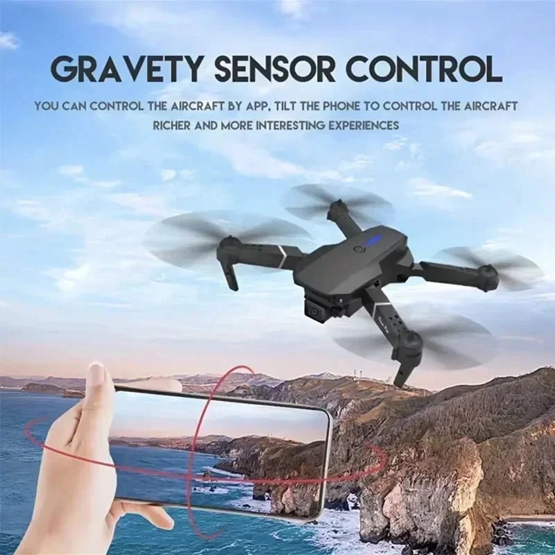 Professional Drone E88 4K Wide - Angle HD 1080P Camera WiFi FPV Height Hold Foldable RC Drone Quadrotor Helicopter Children's ToysCloudrixCloudrix14:200006156No-camera-E8833059836No - camera - E88Professional Drone E88 4K Wide - Angle HD 1080P Camera WiFi FPV Height Hold Foldable RC Drone Quadrotor Helicopter Children's Toys