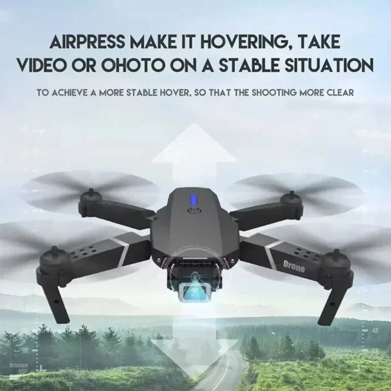 Professional Drone E88 4K Wide - Angle HD 1080P Camera WiFi FPV Height Hold Foldable RC Drone Quadrotor Helicopter Children's ToysCloudrixCloudrix14:200006156No-camera-E8833059836No - camera - E88Professional Drone E88 4K Wide - Angle HD 1080P Camera WiFi FPV Height Hold Foldable RC Drone Quadrotor Helicopter Children's Toys