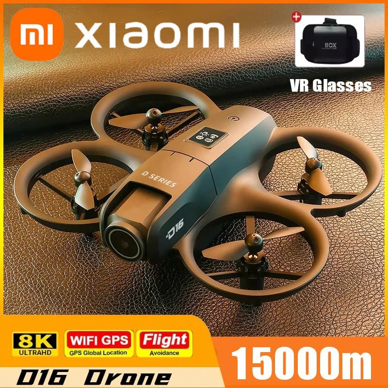 Xiaomi D16 Drone Bushless Motor 8K HD Aerial Profesional Dual - camera Helicopter Optical Flow GPS Positioning Avoidance Drone UAVCloudrixCloudrix14:29Black-8K HD-1B32470012Black - 8K HD - 1BXiaomi D16 Drone Bushless Motor 8K HD Aerial Profesional Dual - camera Helicopter Optical Flow GPS Positioning Avoidance Drone UAV